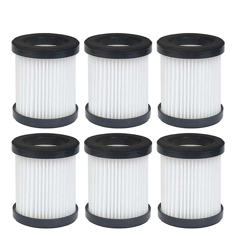 6pcs for Moosoo Xl-618a Wireless Handheld Vacuum Cleaner Hepa Filter