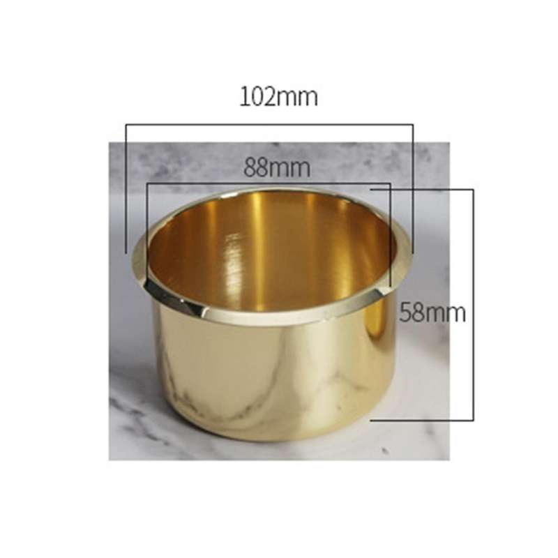 Car Water Big Round Cup Holder Yacht Rv Modified Plug-in Cup Holder