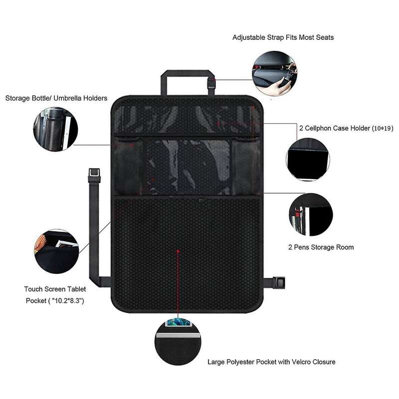 Car Seat Organizer Auto Car Backseat Organizer Car-styling Holder