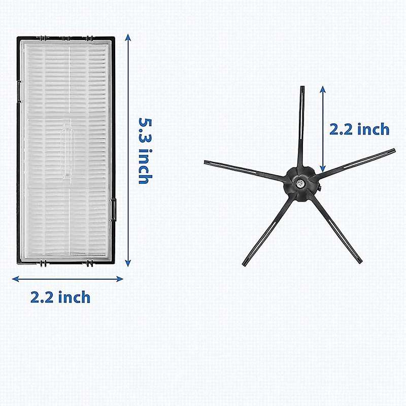 Replacement Of Hepa Filter Side Brush Accessories for Xiaomi Roborock