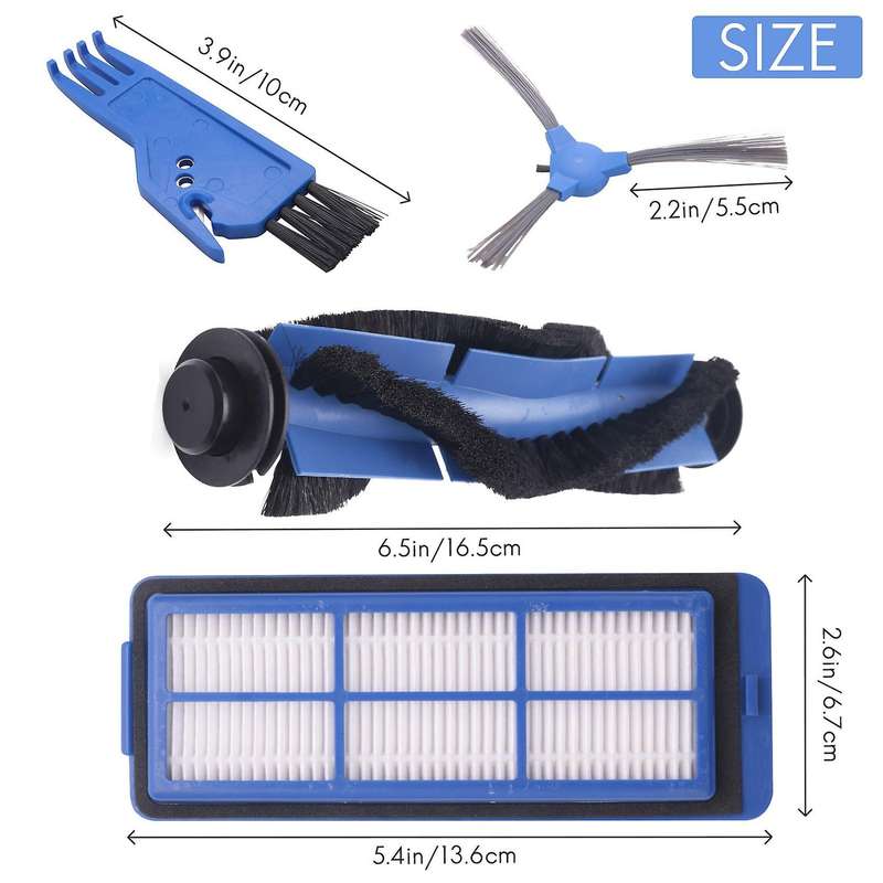 Accessories Kit for Eufy Robovac 11s Max, 15c Max 30c Max 12 Pack
