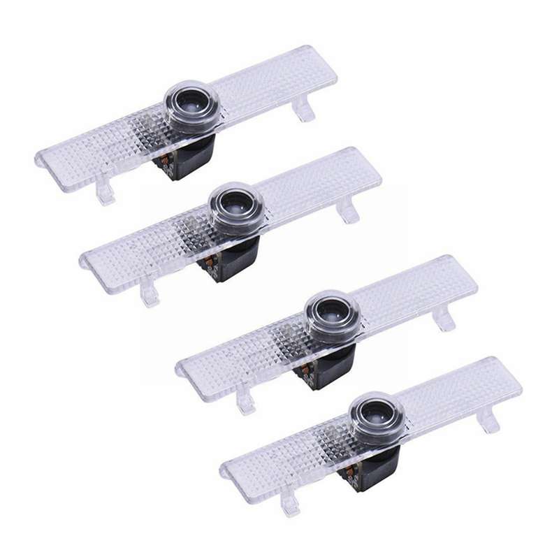4x Led Car Door Welcome Projector Logo Courtesy Ghost Shadow Light