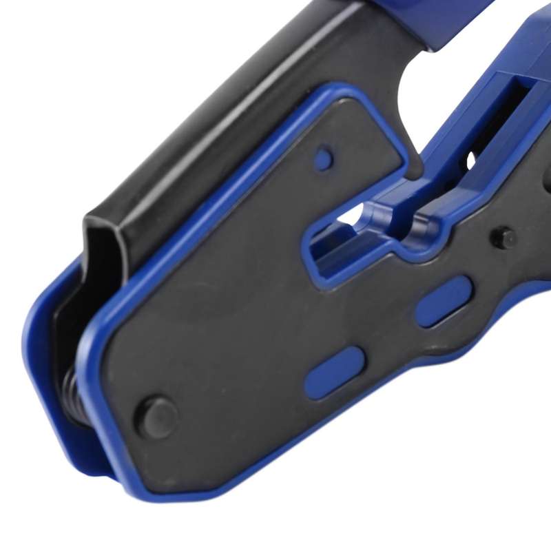 Rj45 Crimp Tool Pass Through Cutter for Cat6 Cat5 Cat5e 8p8c Modular