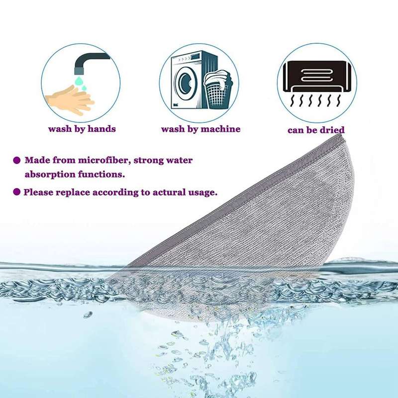 For Xiaomi S5 S50 S51 S55 S6 S60 S65 S5 Max S6maxv Mop Cloths 8pcs