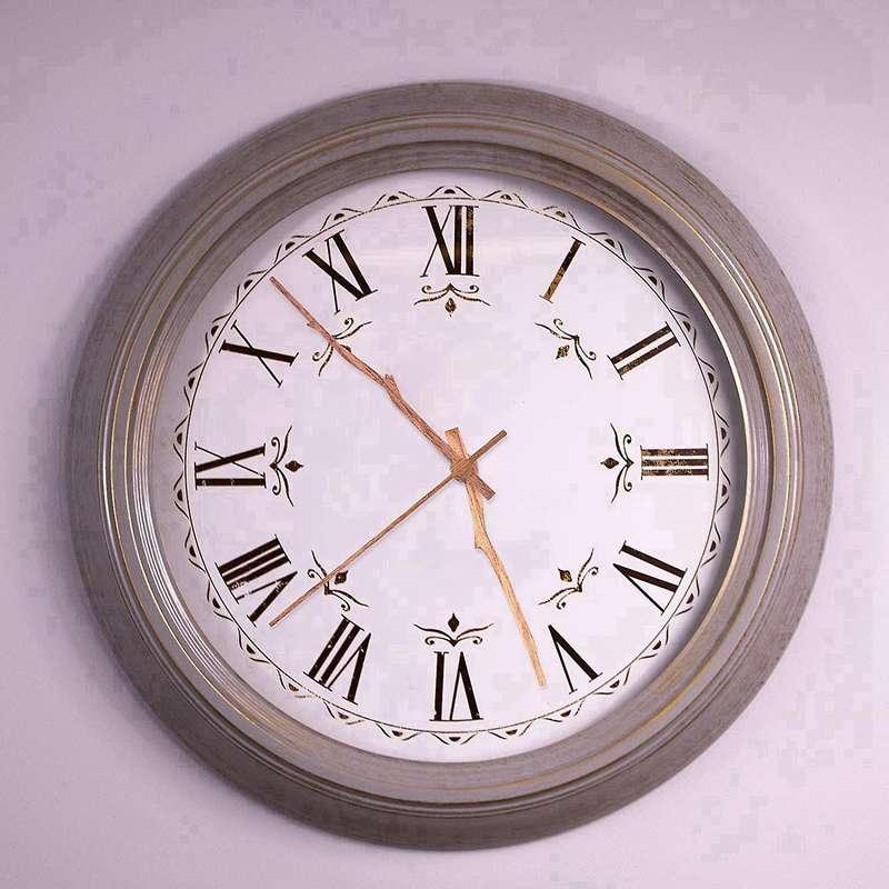 4 Pcs Wall Quartz Clock Mechanism Diy Hands and Motor Kit Hooks