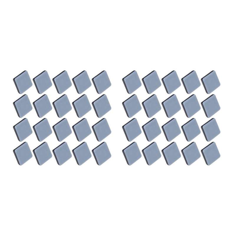 40pcs Furniture Sliders Ptfe with Feet Protector for Hardwood Floor
