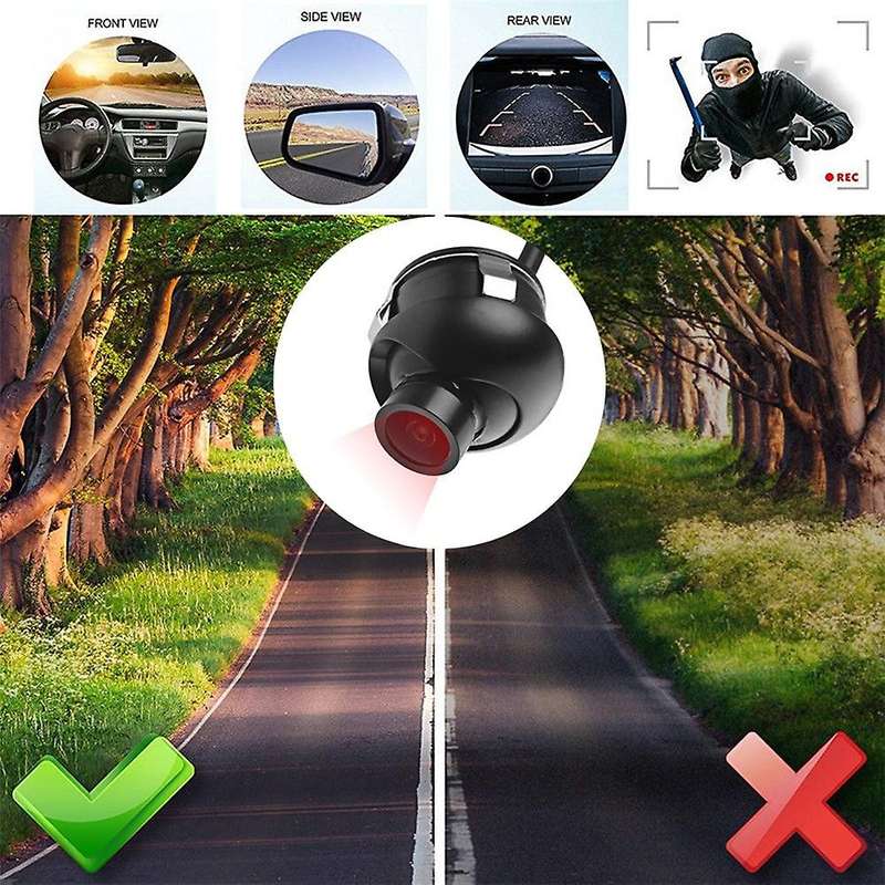 360 Car Rear Front Side View Backup Reversing Camera Night Vision