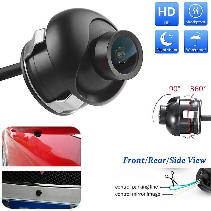 360 Car Rear Front Side View Backup Reversing Camera Night Vision
