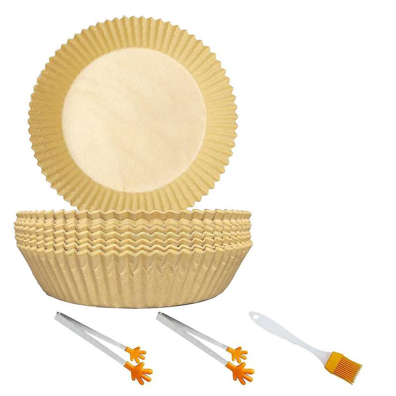 Air Fryer Disposable Paper Liner 100 Pcs Non-stick Air Fryer Liners