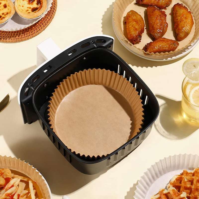 Air Fryer Disposable Paper Liner 100 Pcs Non-stick Air Fryer Liners