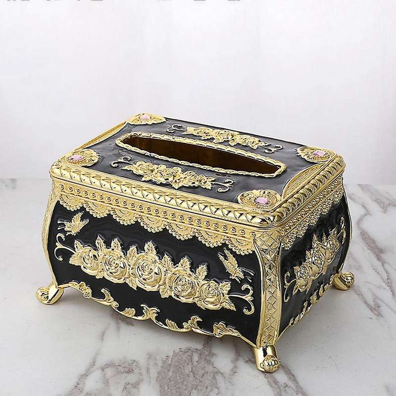 Creative Modern European Ornate Tissue Box Cover, Luxury Noble(c)