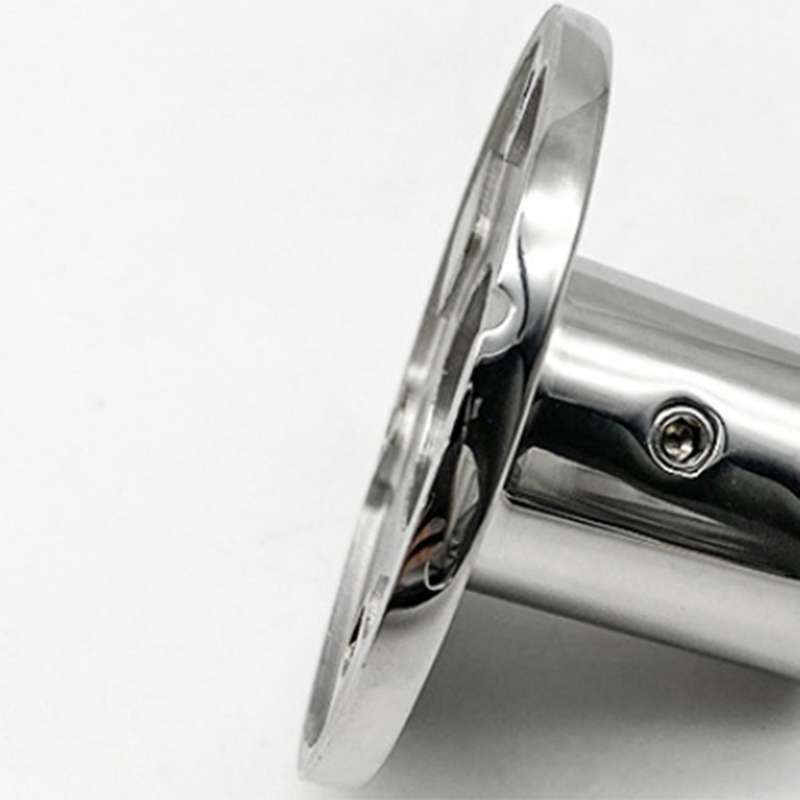 Boat Tube Pipe Base Stainless Steel Marine Support Hardware,22mm