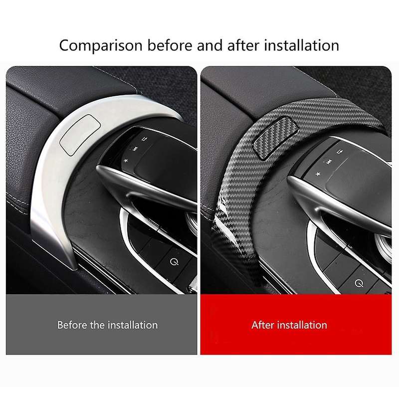 2pcs Modified Armrest Box Button Button Sticker Button Box