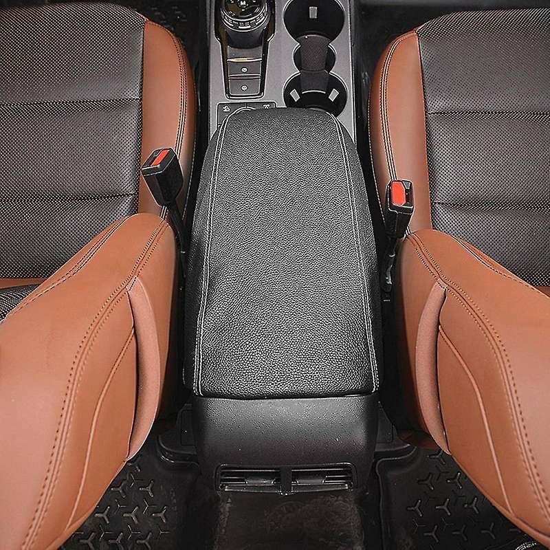 Center Console Cover for Ford Bronco Sport 2021 2022 Pu Protector Pad