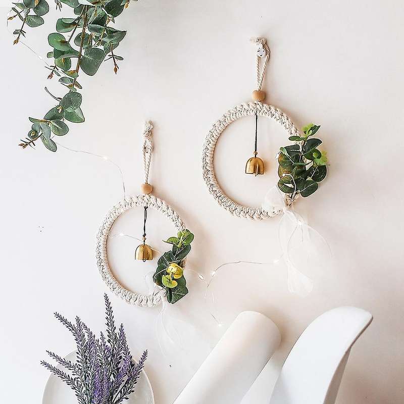 Macrame Wall Hangings Boho Woven Decor for Wedding Home Decoration