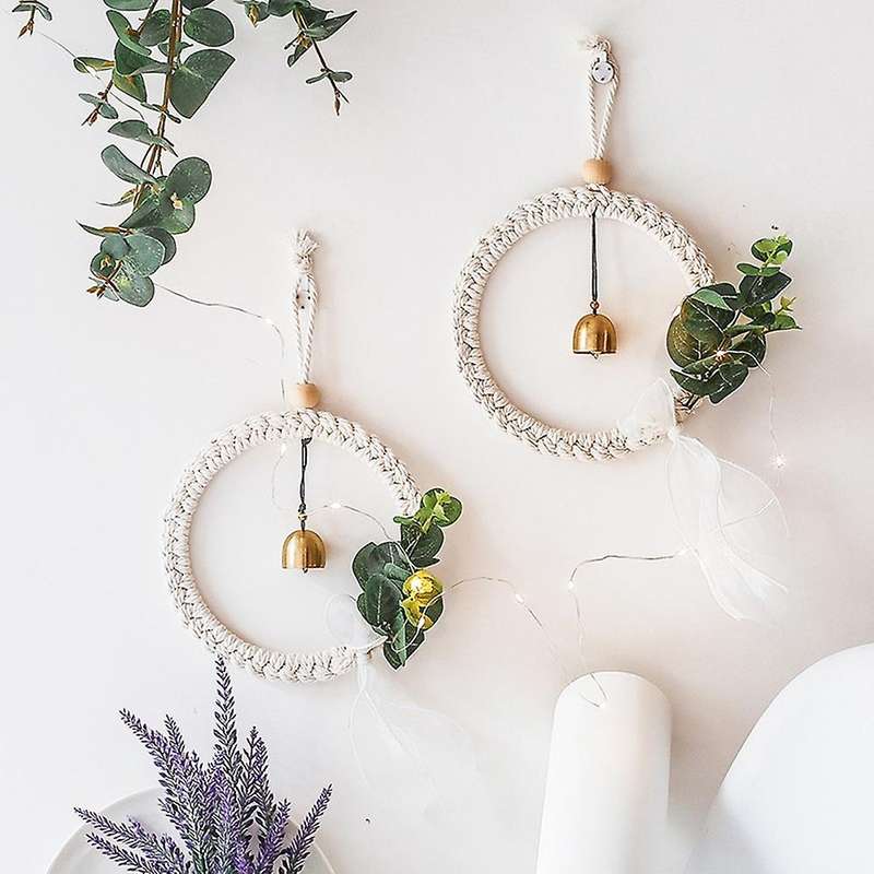 Macrame Wall Hangings Boho Woven Decor for Wedding Home Decoration