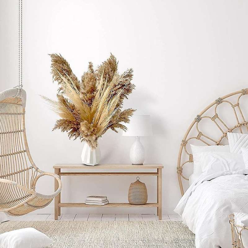 Dried Pampas Grass Decor - 40 Pcs for Flower Arrangements Wedding