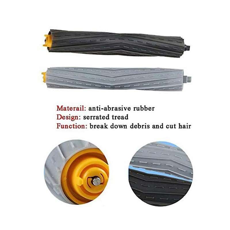 For Irobot Roomba 800 Series Side Brush Bristle Brush Replacement Kit