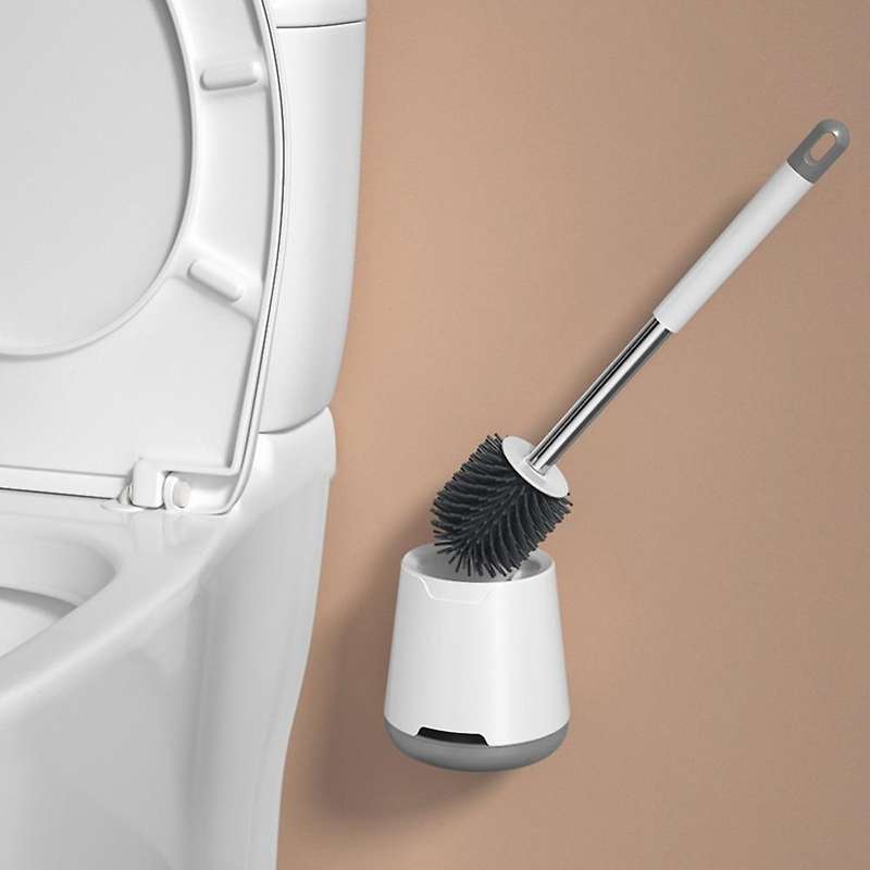 Toilet Brush, for Bathroom,plastic Bristles Brushes for Deep Cleaning