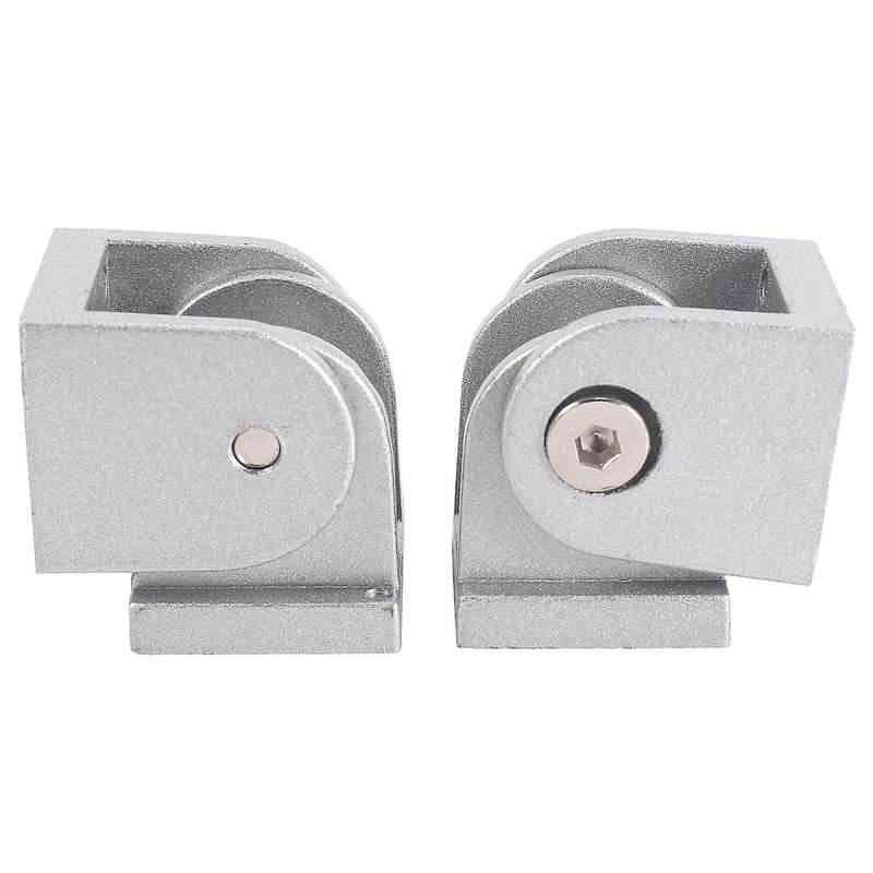 2pcs Aluminum Alloy Pivot Joint for Aluminum Extrusion 2020 Series