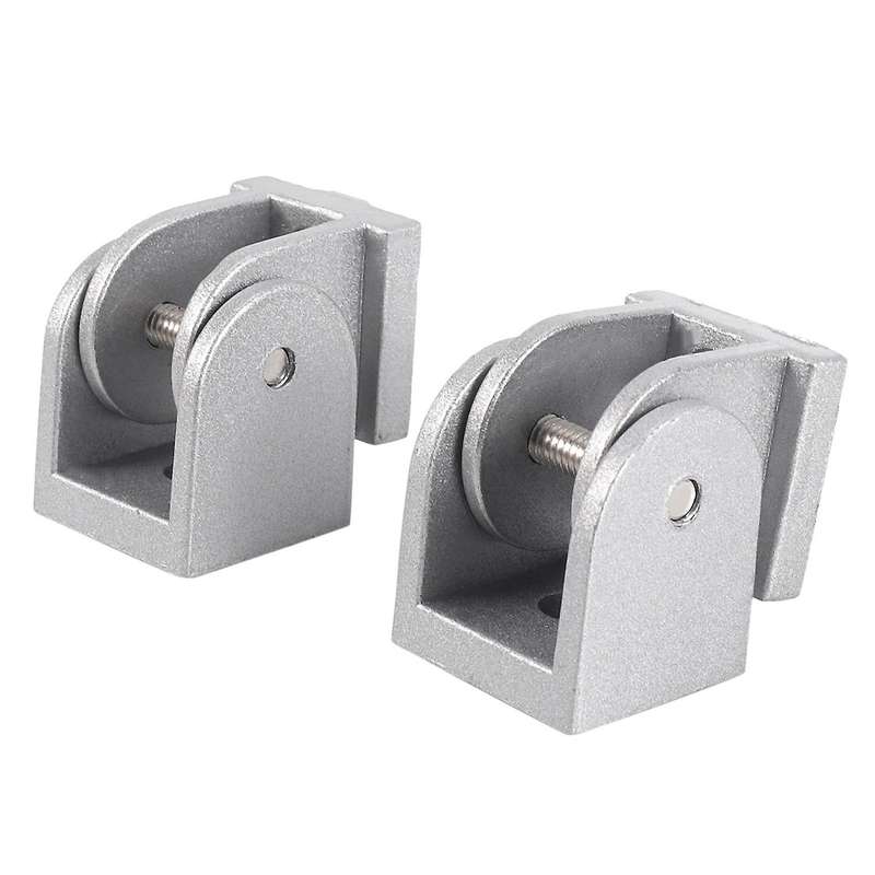 2pcs Aluminum Alloy Pivot Joint for Aluminum Extrusion 2020 Series