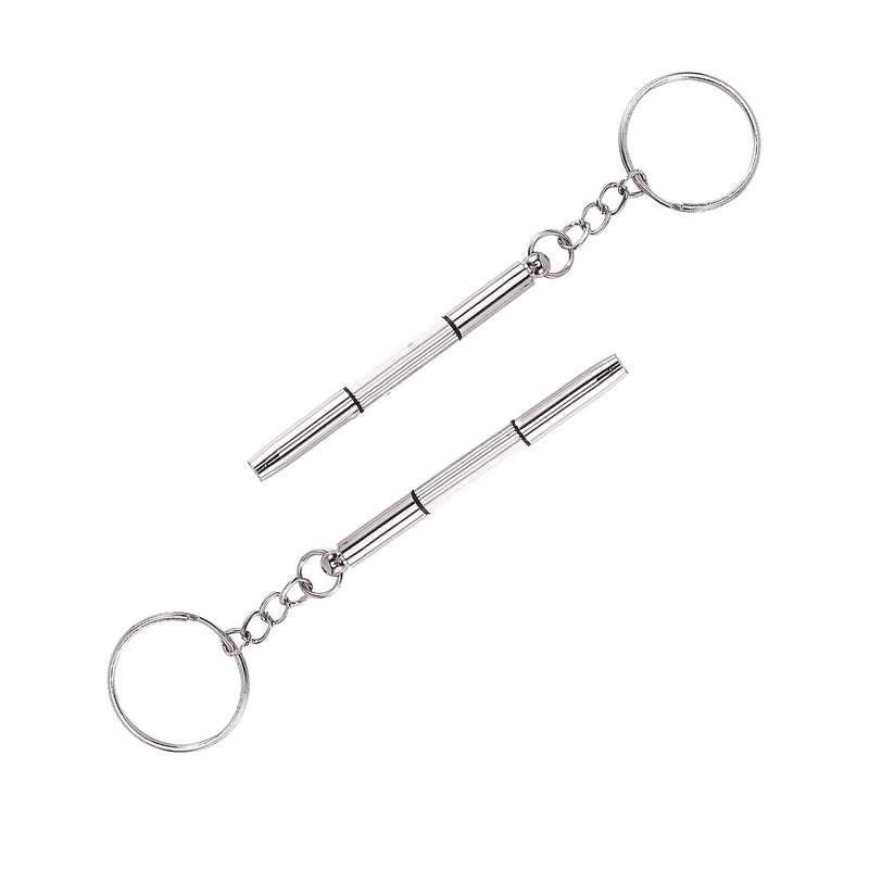 100pcs 3 In 1 Eyeglass Screwdriver Sunglass Glasses Watch Repair Tool