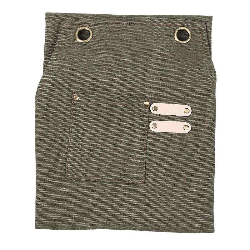 Denim Canvas Painting/hairdressing/barista Restaurant Apron Green