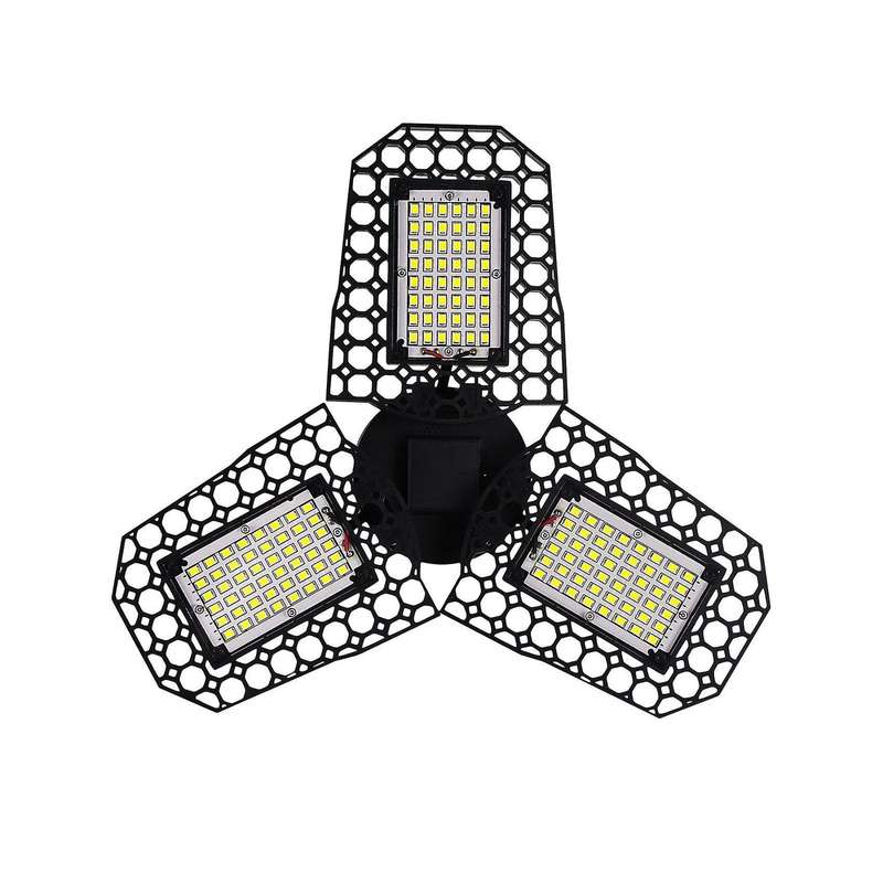 Led Garage Lamp 80w Deformable Light for Workshop Lamp(cold White)