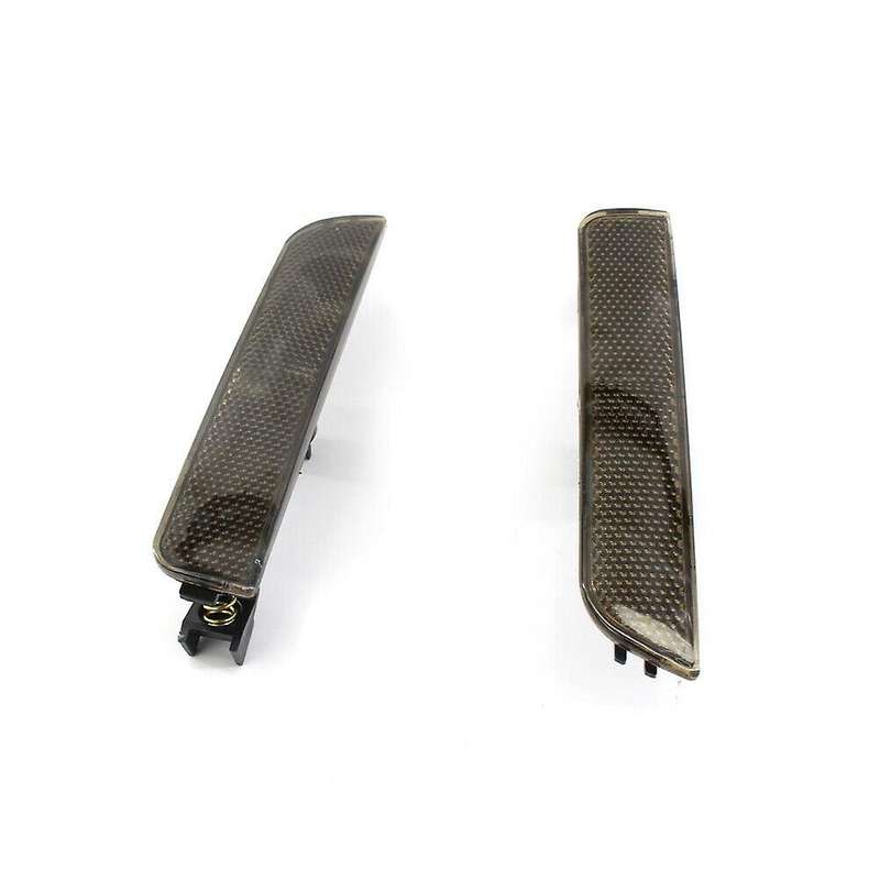 1 Pair Driver Passenger Side Marker Lamp for Passat 2001-2005 Black