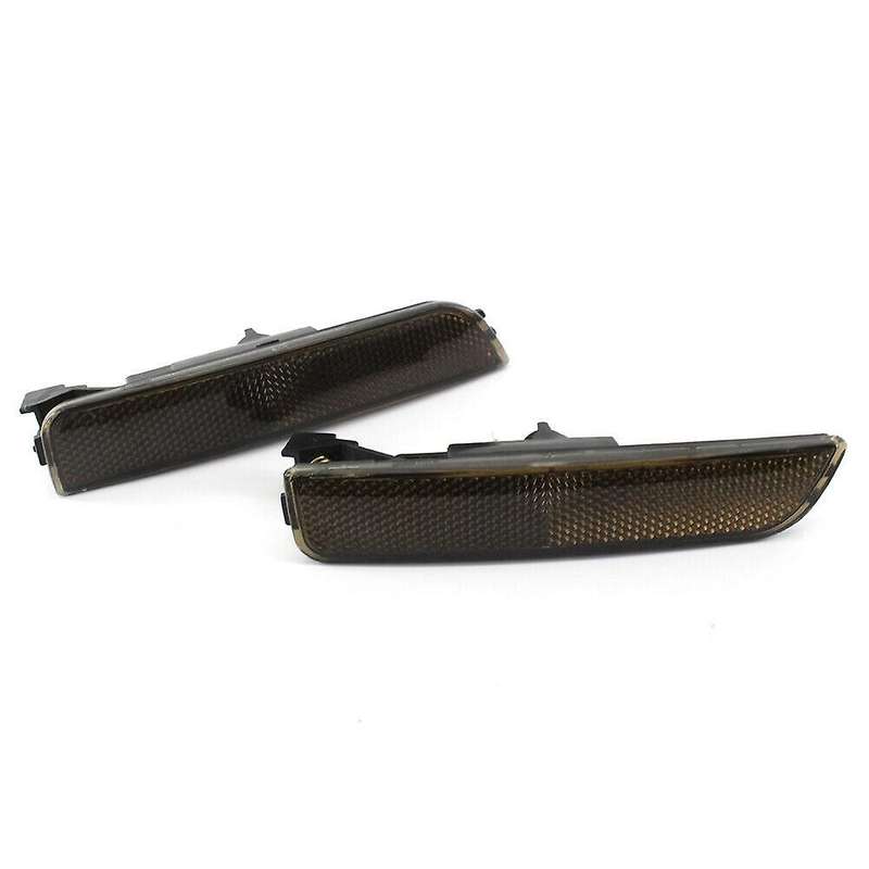 1 Pair Driver Passenger Side Marker Lamp for Passat 2001-2005 Black