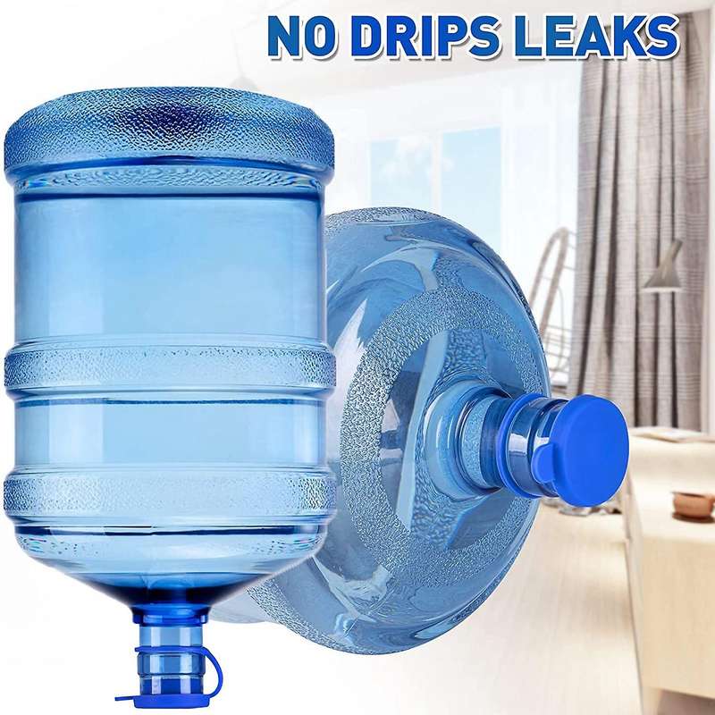 5-gallon Water Bottle/jug Caps Reusable -for 55mm Bottles (pack Of 8)