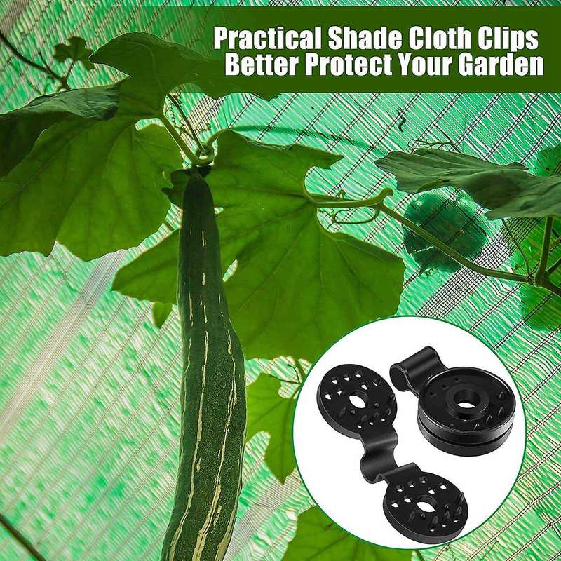 40 Pcs Sun Shade Net Clip Garden Tools