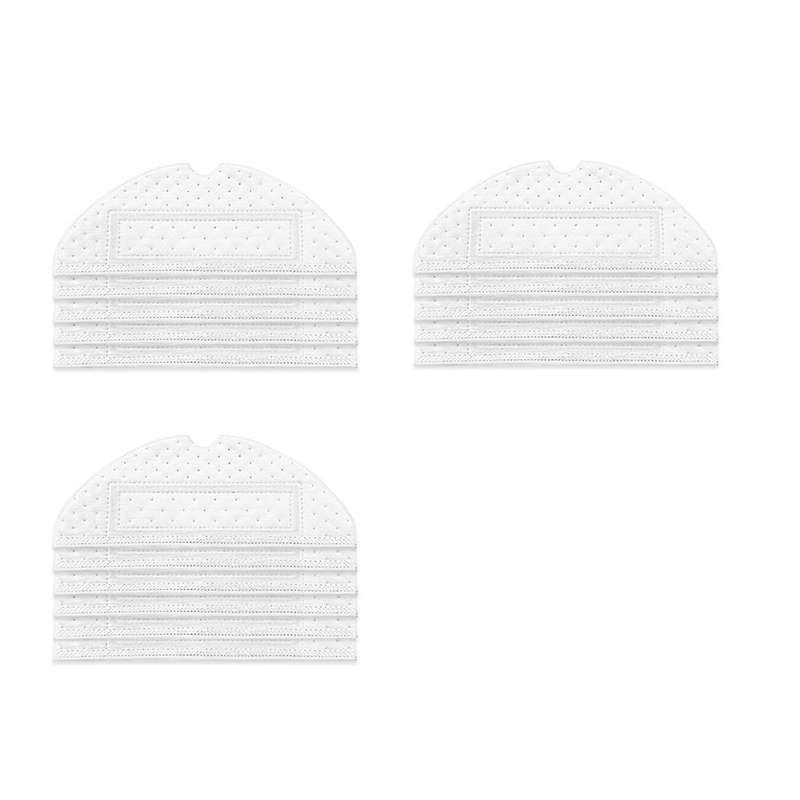 16pcs Mop Cloths for Xiaomi Roborock T7 T7s T7plus Vacuum Cleaner