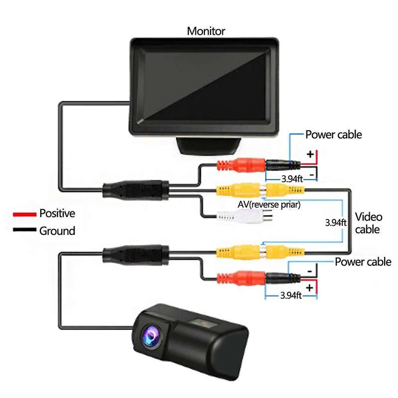 Car Rear View Camera Reversing Parking Camera for Ford Transit