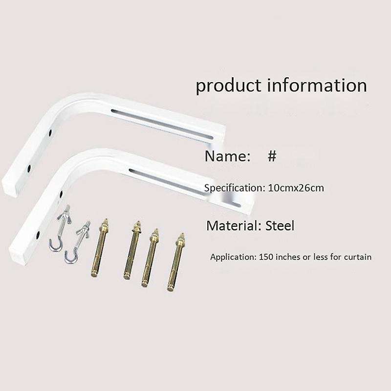 Projector Curtain Hook Projection Screen Wall Mount L-shaped Hook