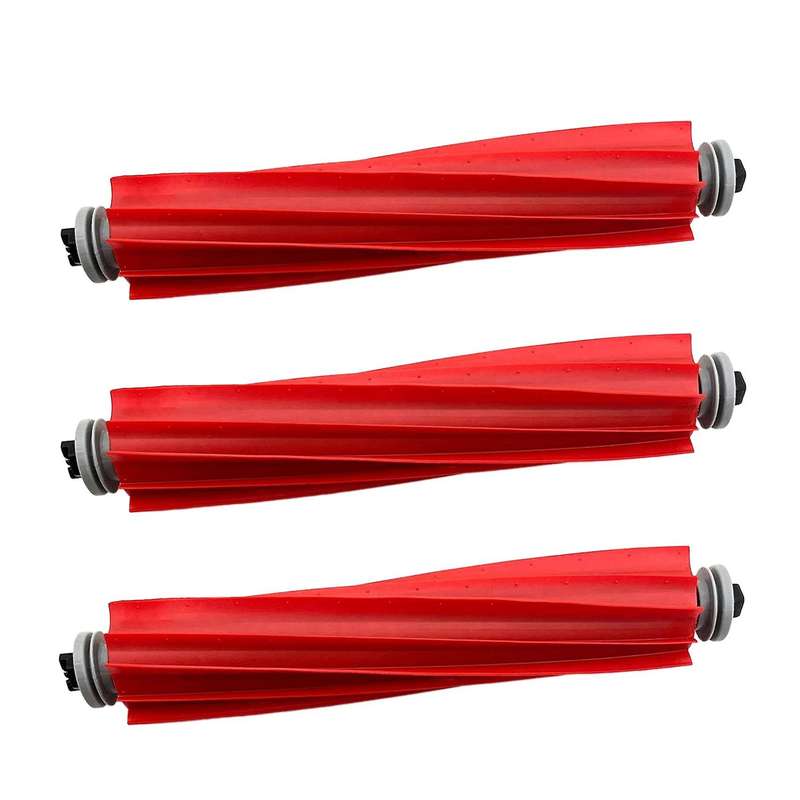 3 Pcs Replacement Parts Roller Brushes Compatible for Xiaomi Mi