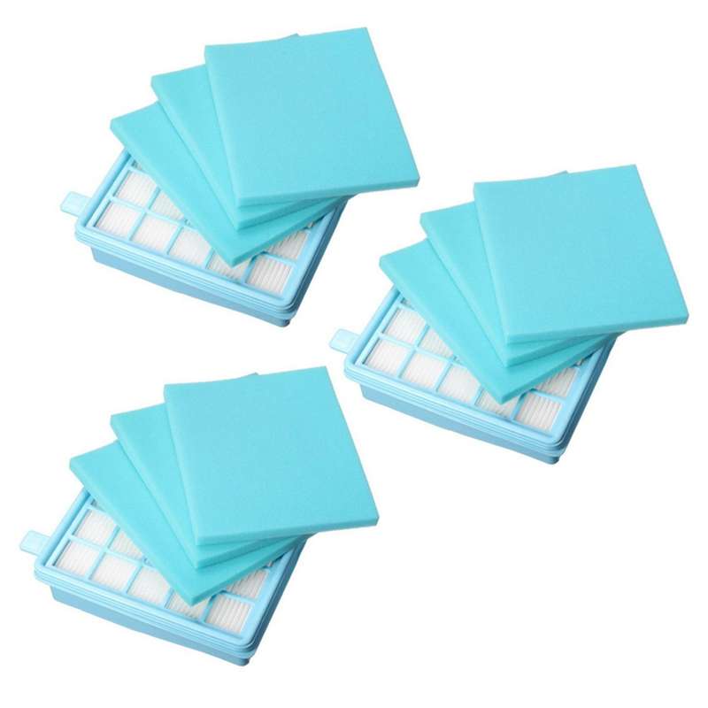 12pcs/lot Filter Mesh Hepa Filter for Philips Vacuum Cleaner Fc8515