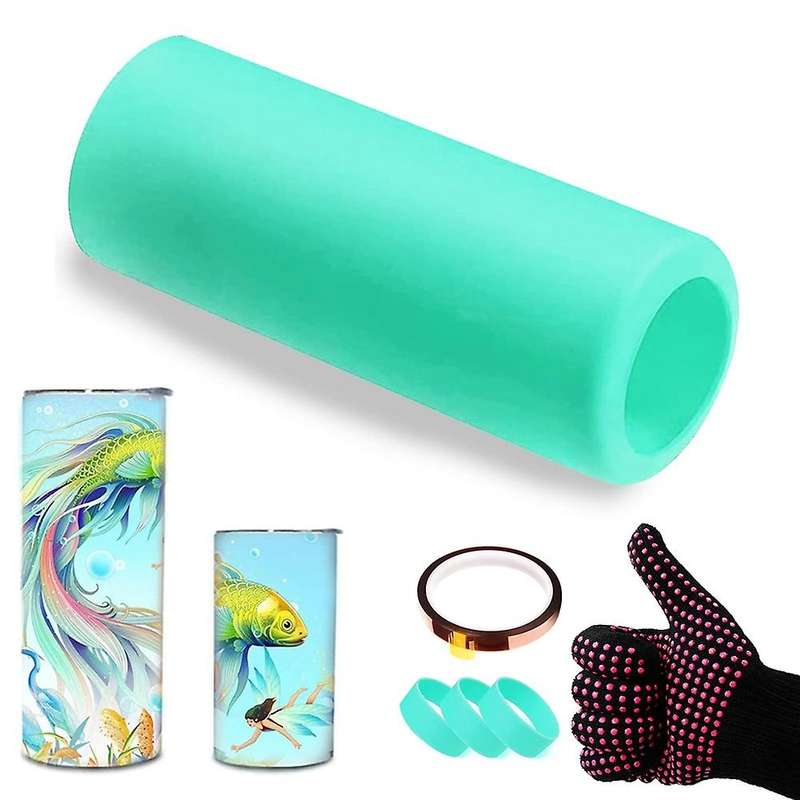 Sublimation Glass Silicone Sleeves, 20oz Tumbler Heat Press Machine