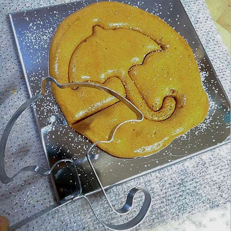Squid Game Sugar Pie Game for Making Stainless Steel Tool Set