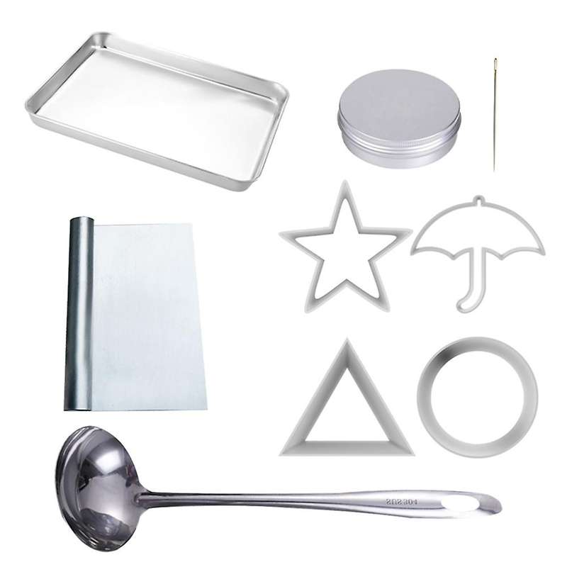 Squid Game Sugar Pie Game for Making Stainless Steel Tool Set