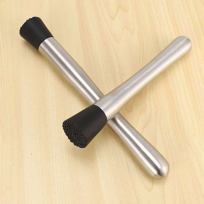 Cocktail Muddler,cocktail Accessory Set Mixing Spoon & Ice Tongs