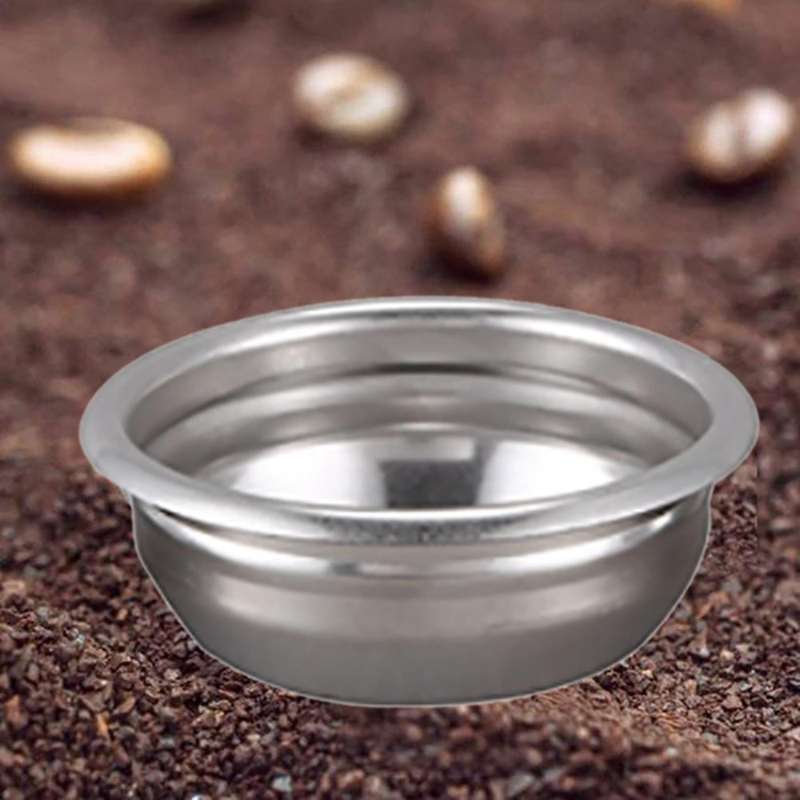 5x 58mm Filter Basket Stainless Steel Double Doses Filter Cup