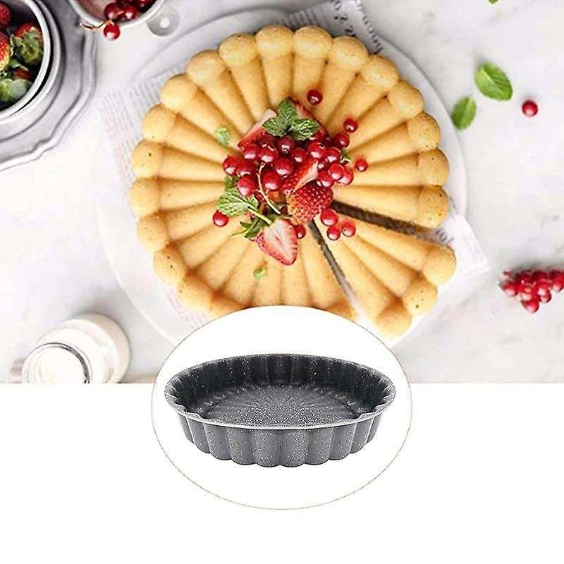 Cake Pan,non-stick Coating,aluminium Charlotte Cake Mold, 9.5inch B