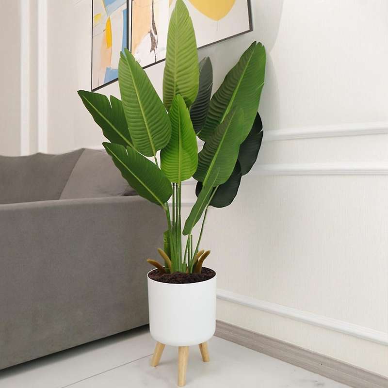 Modern Plant Pots with Legs Holder Floor Standing Potted Flower Pot-1