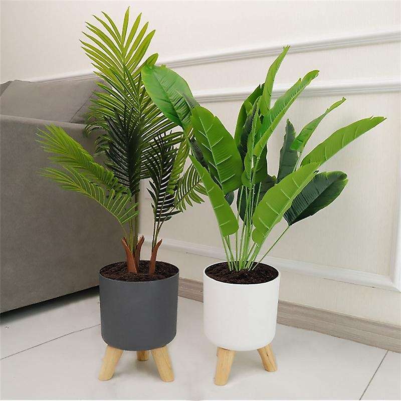 Modern Plant Pots with Legs Holder Floor Standing Potted Flower Pot-1