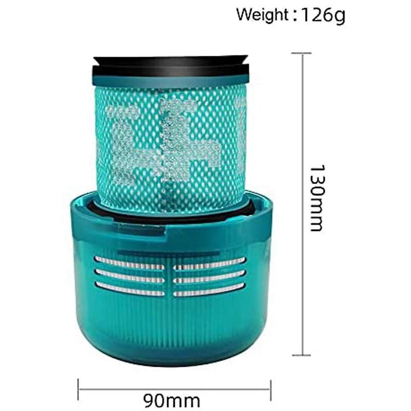 2pcs Hepa Post Filter for Dyson V15 Sv14 V11 Cordless Handheld Vacuum