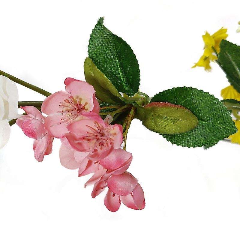 Artificial Rattan Flowers Fake Rose Ivy Hanging Vine Garland for Home