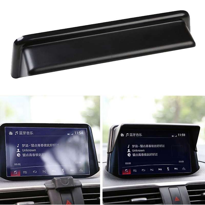 Visor Gps Navigation Sun Hood Anti Reflective Block for Mazda 3