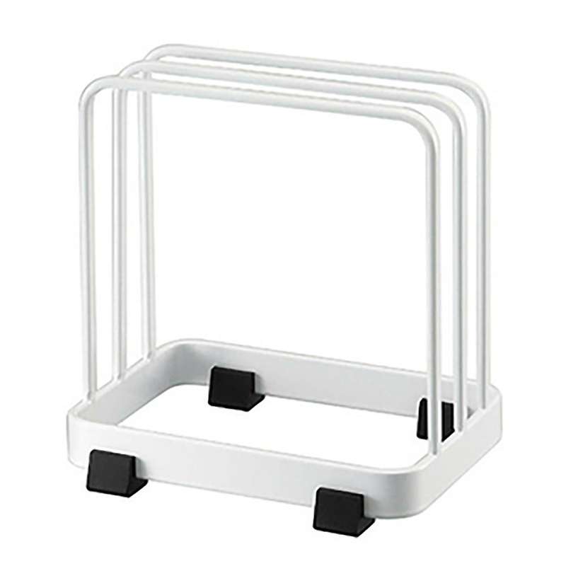 Metal Pot Lid Holder Cutting Board Rack Chopping Board Organizer B