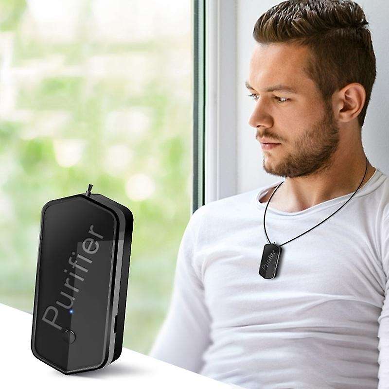 Air Purifier Necklace Air Freshener 100 Million Negative Ions Pink